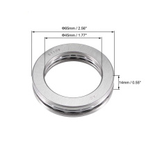 51109 Deep Groove Ball Bearings45*65*14mm GCr15 Double steel Sealed ball bearing